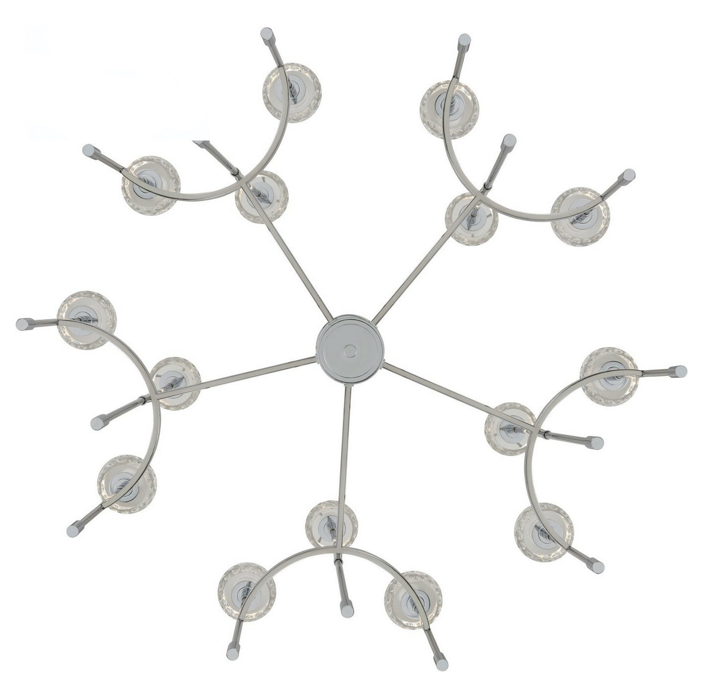 (10 + 5) Light 2 Tier Chandelier