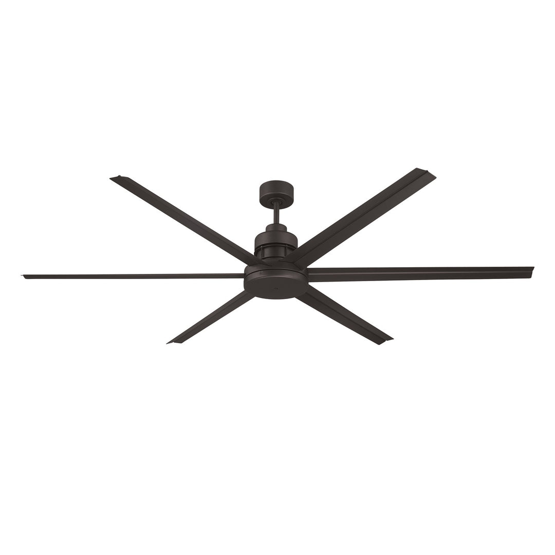 72in Mondo Indoor/Outdoor in Flat Black  w/ Flat Black Blades by Craftmade