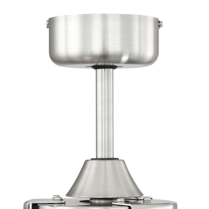 52in  in Brushed Polished Nickel w/ Brushed Nickel/Walnut Blades