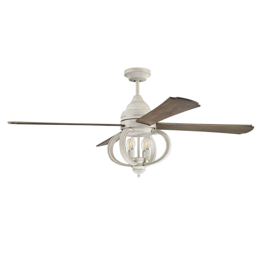 60in  in Cottage White w/ Driftwood Blades by Craftmade