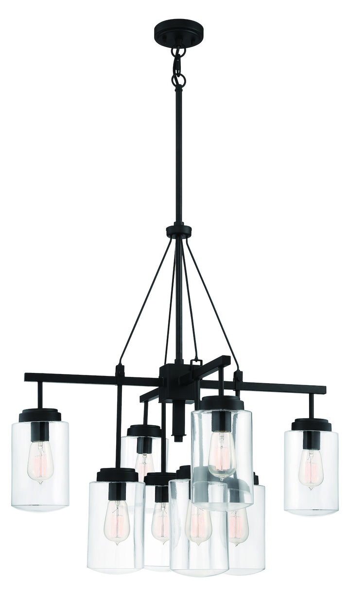 8 Light Outdoor Chandelier Espresso by Craftmade