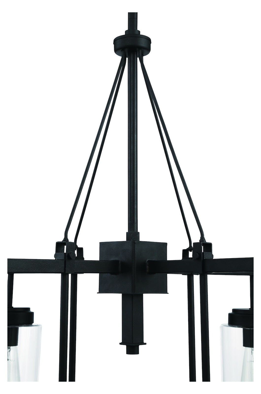 8 Light Outdoor Chandelier Espresso