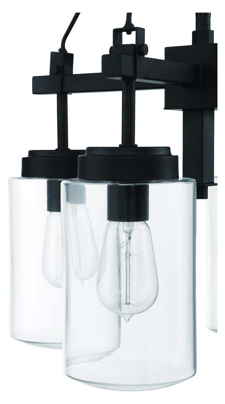 8 Light Outdoor Chandelier Espresso