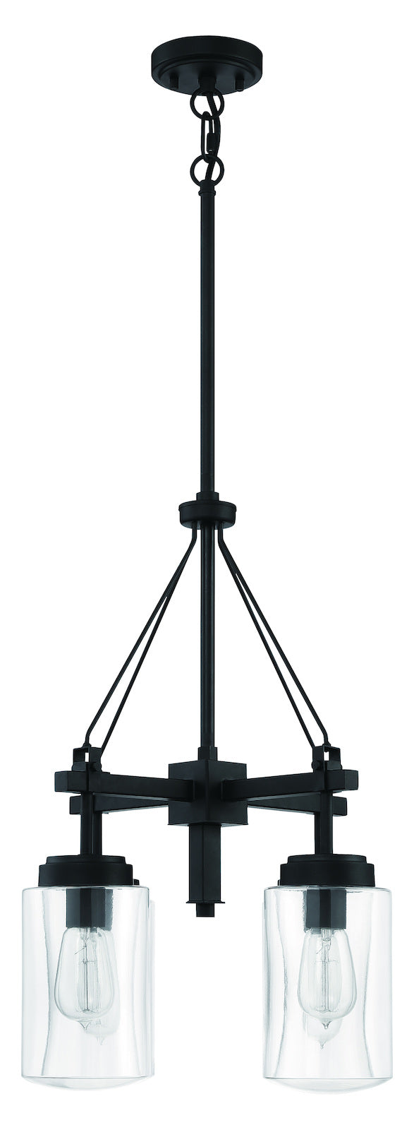 4 Light Outdoor Chandelier Espresso