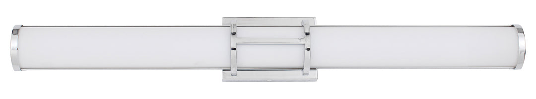 1 Light Led Vanity Light W/ Chrome Finish And Acrylic Shade by Eglo