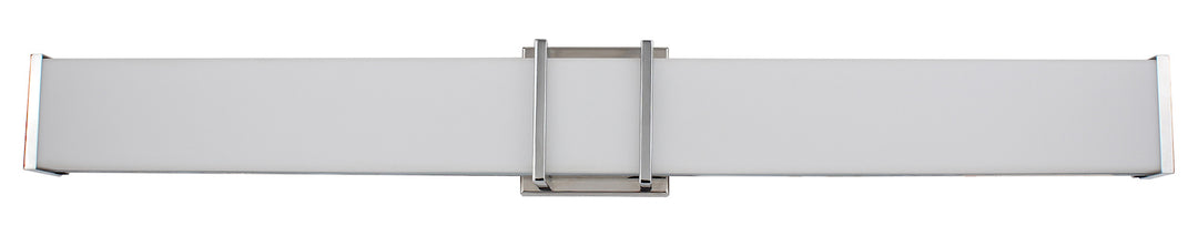 1 Light Led Vanity Light W/ Chrome Finish And Acrylic Shade by Eglo