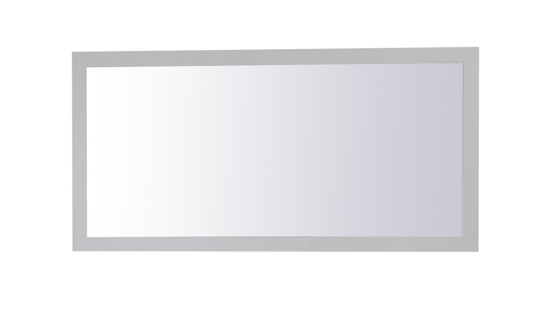 Rectangle Vanity Mirror 72 Inch In Grey by Elegant Decor