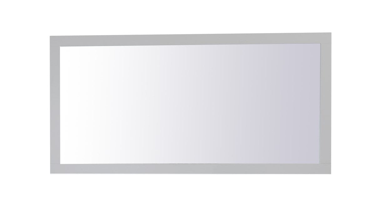 Rectangle Vanity Mirror 72 Inch In Grey by Elegant Decor