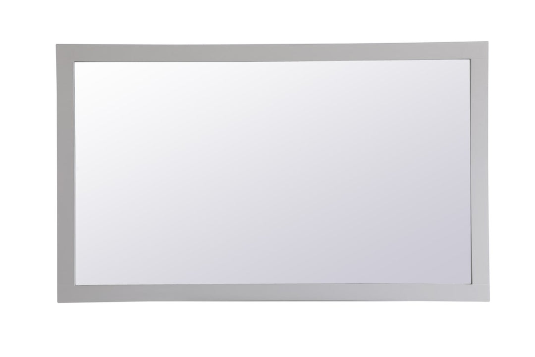 Rectangle Vanity Mirror 60 Inch In Grey by Elegant Decor