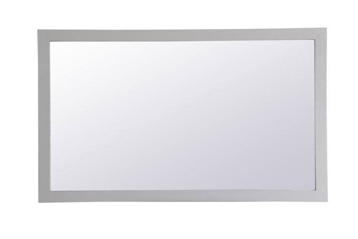 Rectangle Vanity Mirror 60 Inch In Grey by Elegant Decor