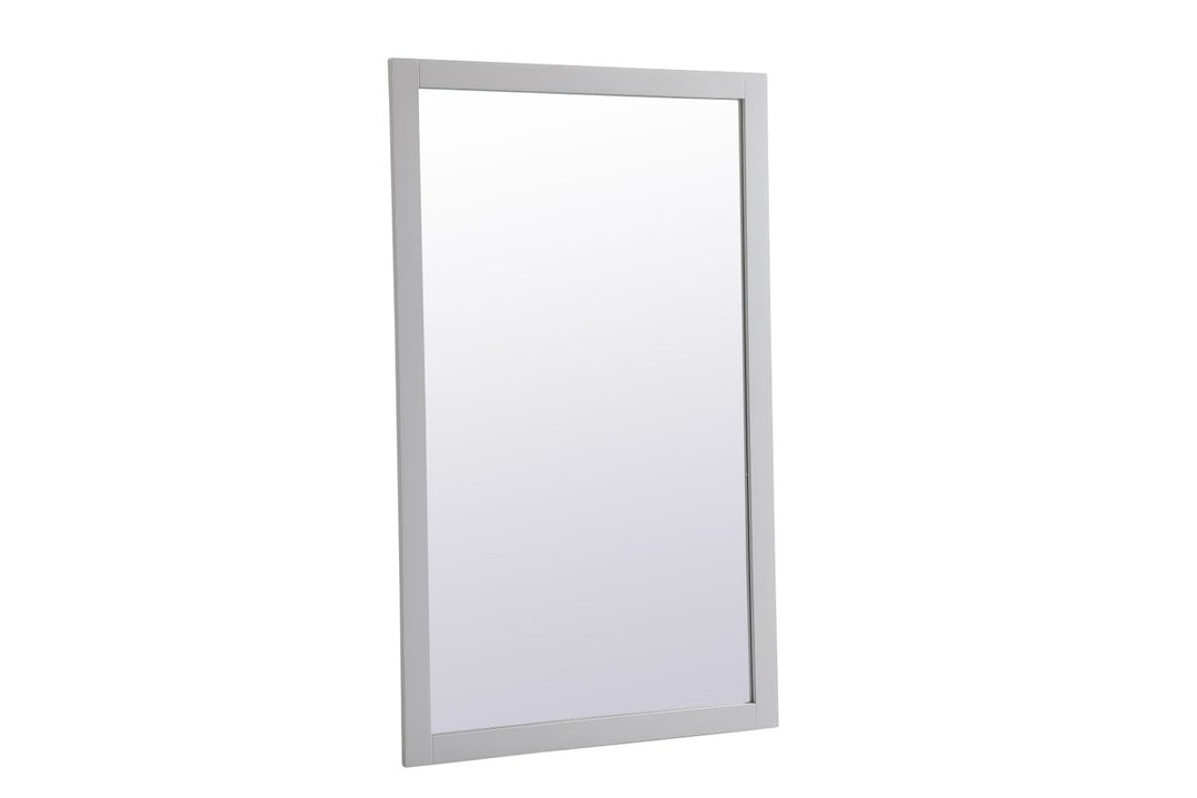 Rectangle Vanity Mirror 60 Inch In Grey