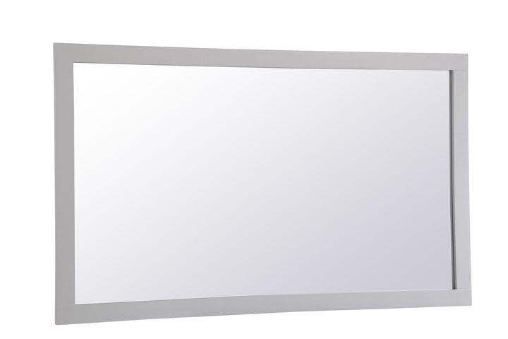 Rectangle Vanity Mirror 60 Inch In Grey