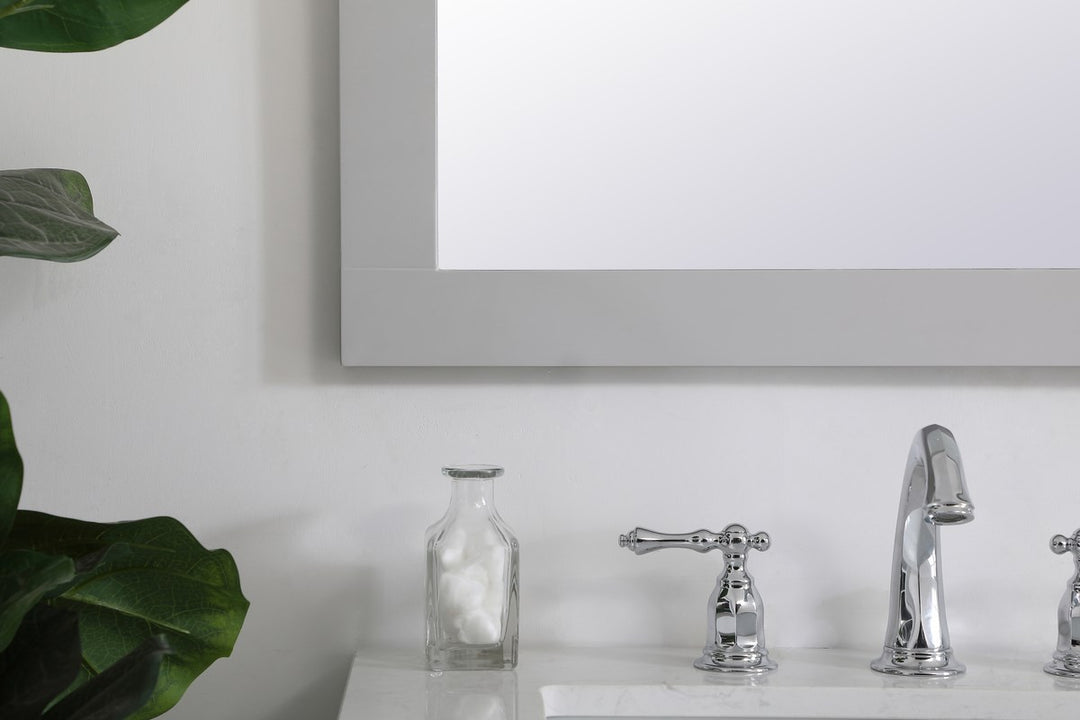 Rectangle Vanity Mirror 60 Inch In Grey
