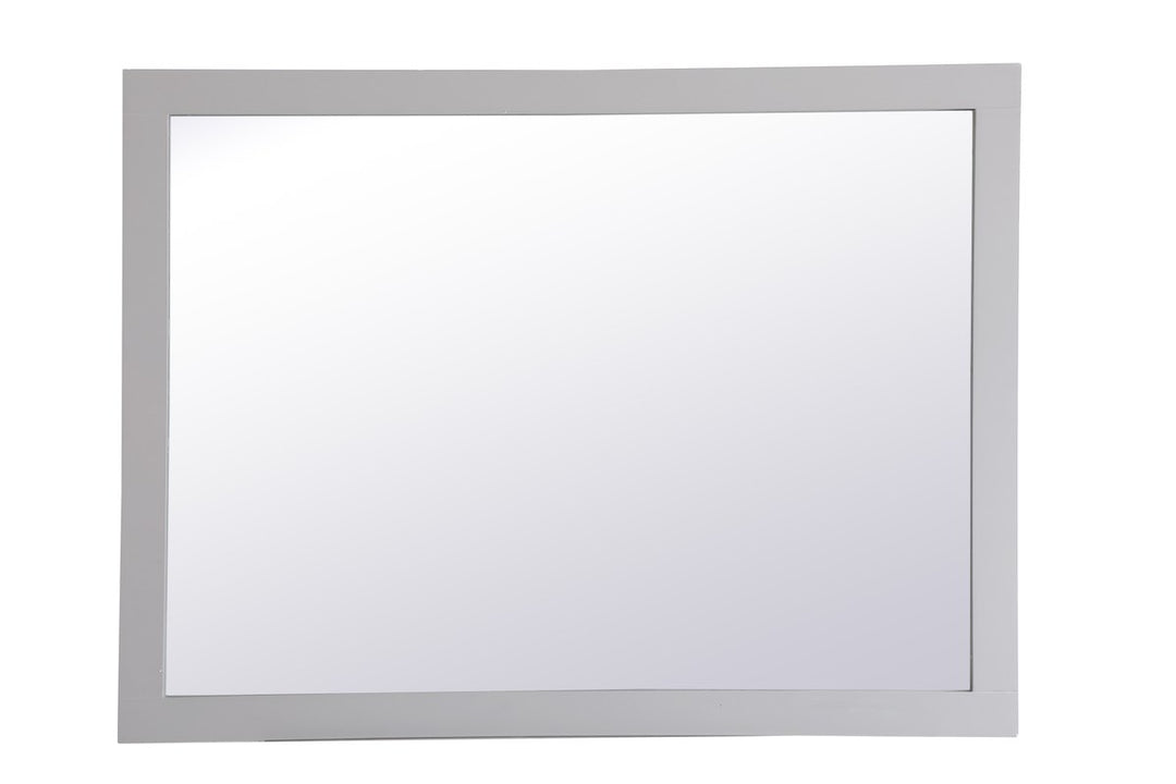 Rectangle Vanity Mirror 48 Inch In Grey by Elegant Decor
