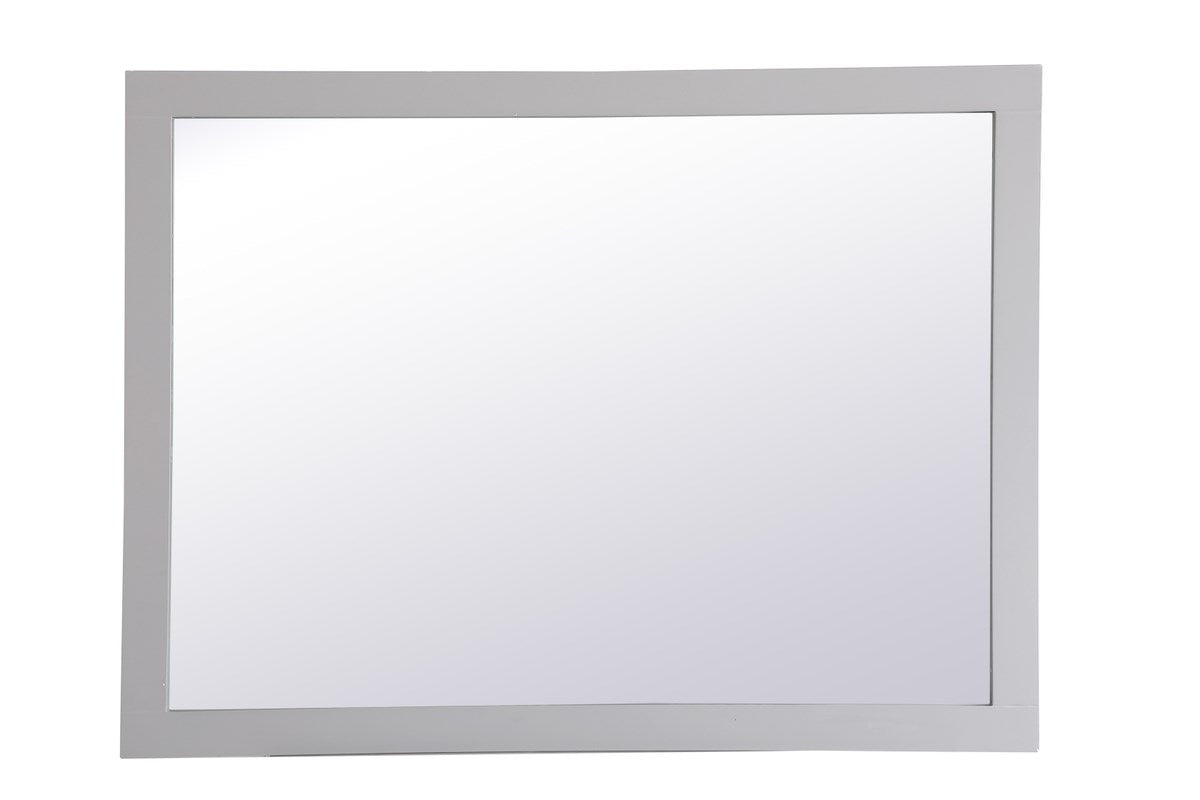 Rectangle Vanity Mirror 48 Inch In Grey by Elegant Decor