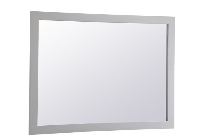Rectangle Vanity Mirror 48 Inch In Grey