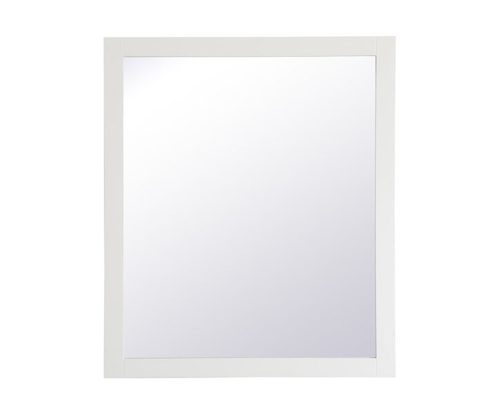 Rectangle Vanity Mirror 42 Inch In White