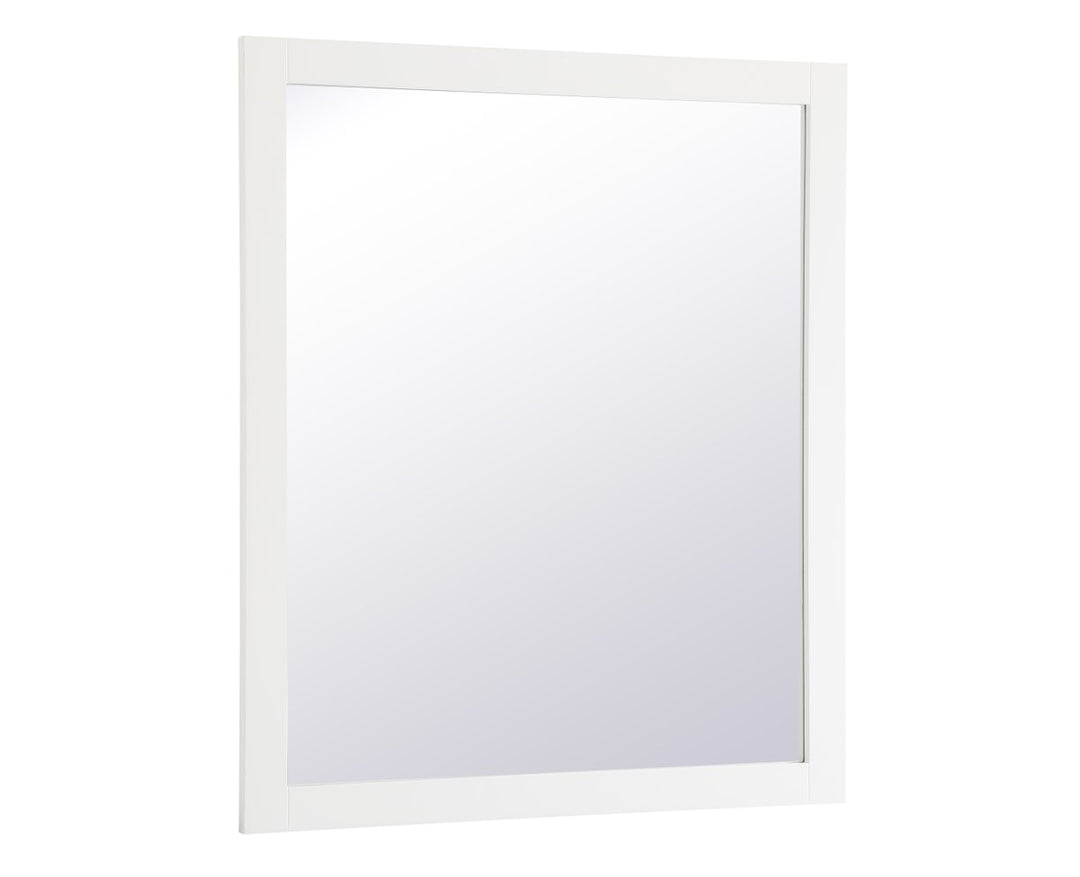 Rectangle Vanity Mirror 42 Inch In White