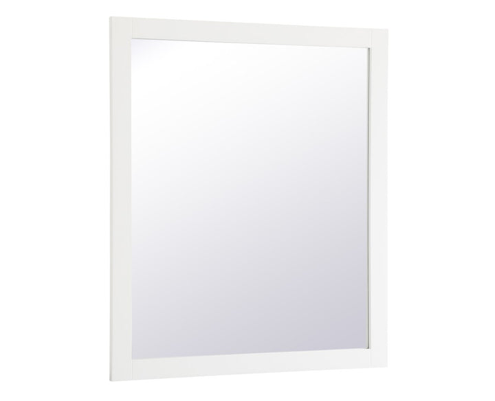 Rectangle Vanity Mirror 42 Inch In White