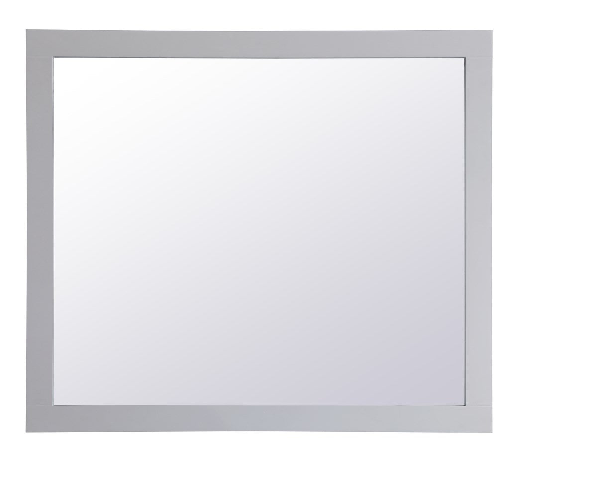 Rectangle Vanity Mirror 42 Inch In Grey by Elegant Decor