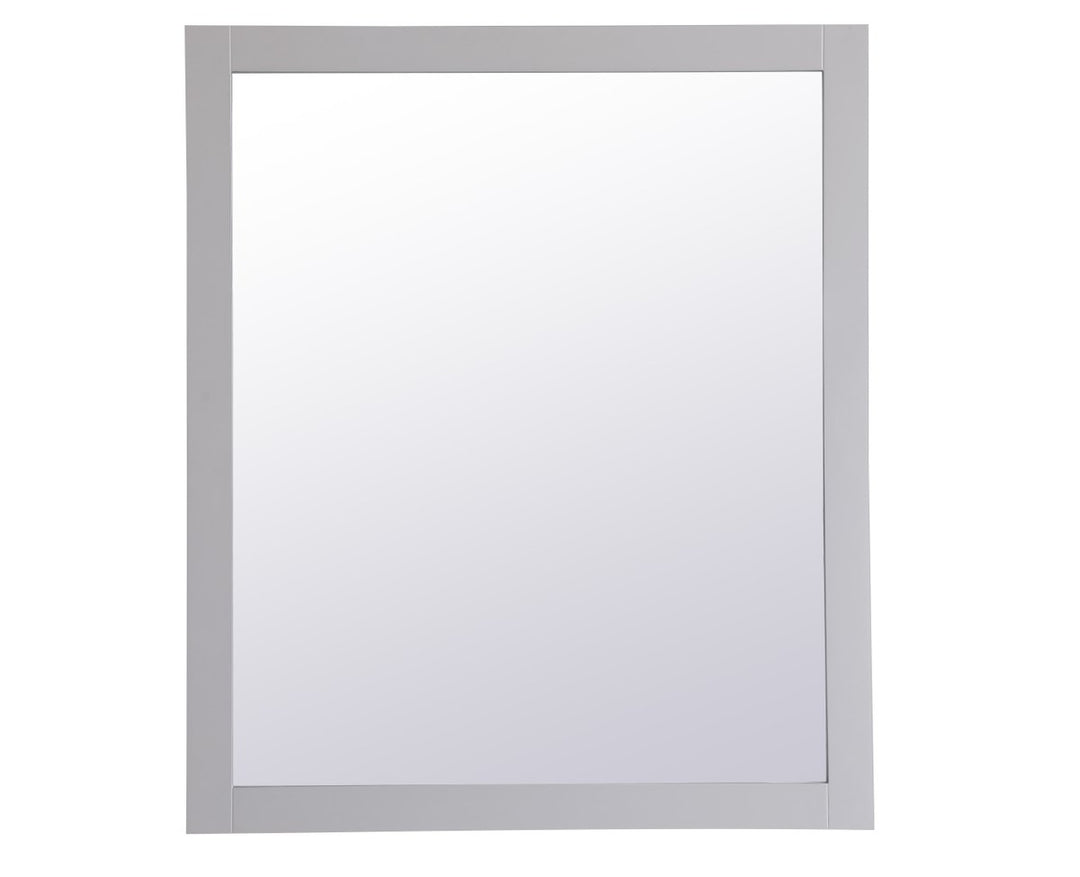 Rectangle Vanity Mirror 42 Inch In Grey