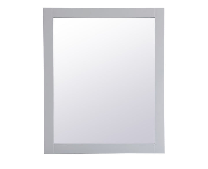 Rectangle Vanity Mirror 30 Inch In Grey by Elegant Decor