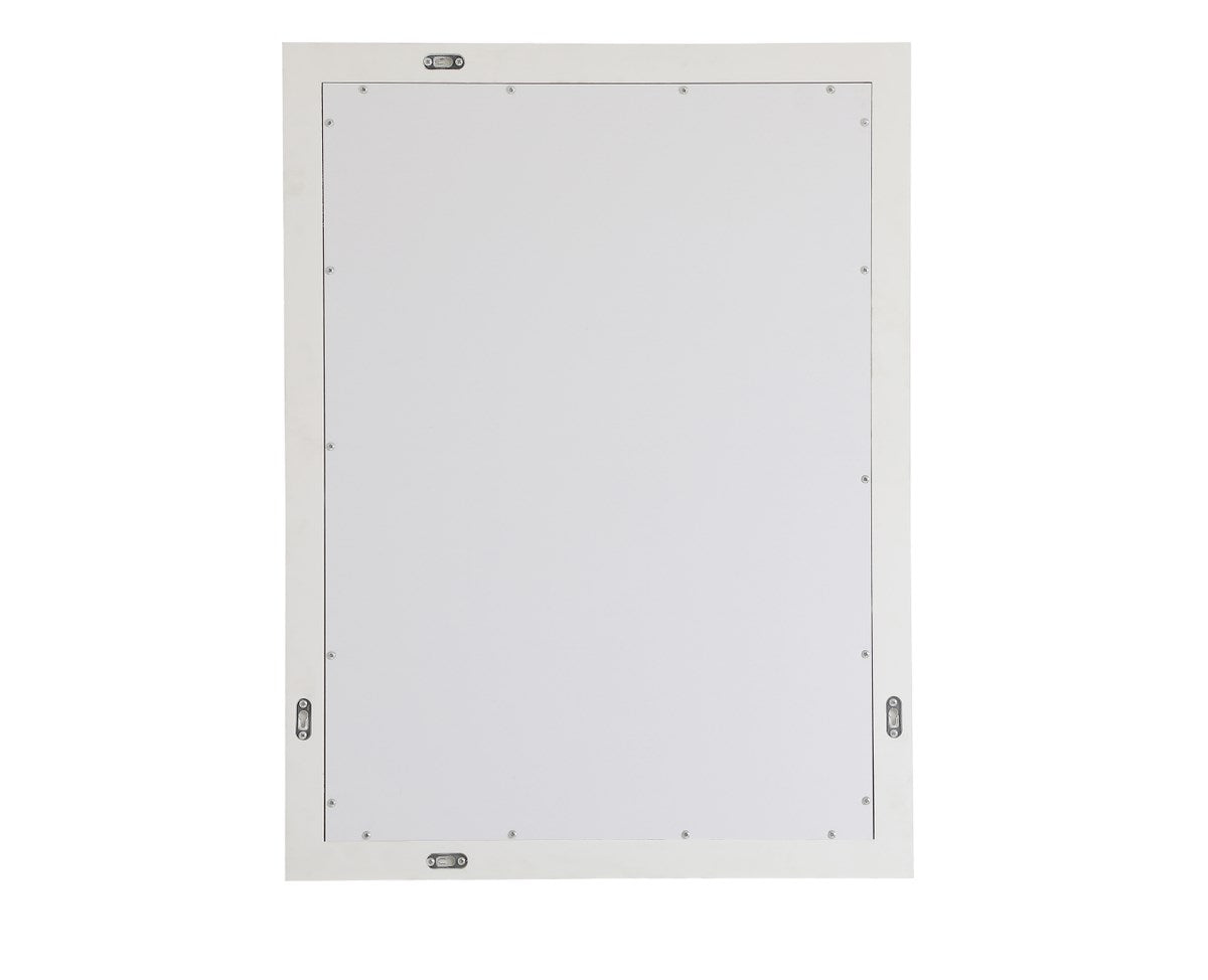 Rectangle Vanity Mirror 27 Inch In White