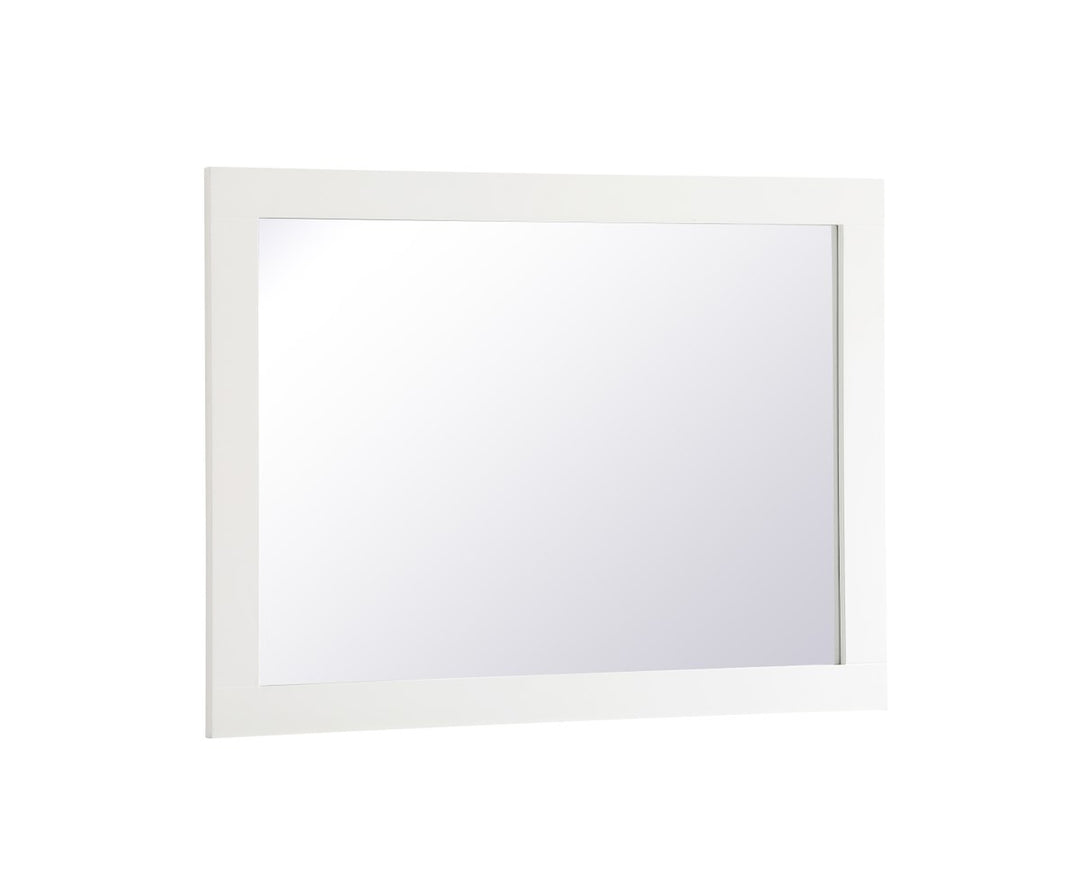 Rectangle Vanity Mirror 27 Inch In White