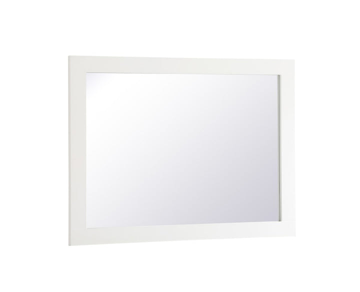 Rectangle Vanity Mirror 27 Inch In White