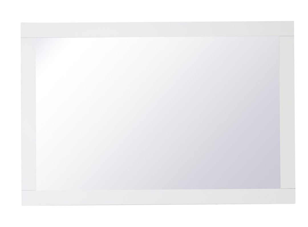 Rectangle Vanity Mirror 24 Inch In White