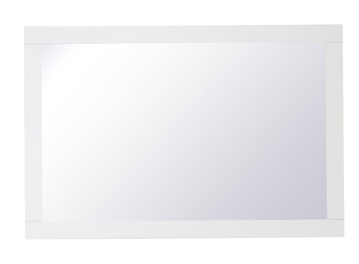 Rectangle Vanity Mirror 24 Inch In White