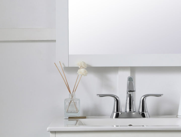 Rectangle Vanity Mirror 24 Inch In White