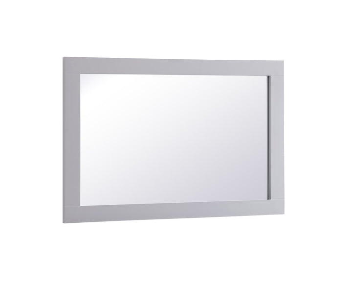 Rectangle Vanity Mirror 24 Inch In Grey