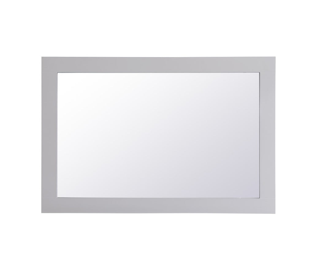 Rectangle Vanity Mirror 24 Inch In Grey