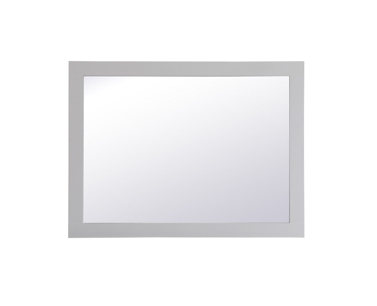 Rectangle Vanity Mirror 24 Inch In Grey