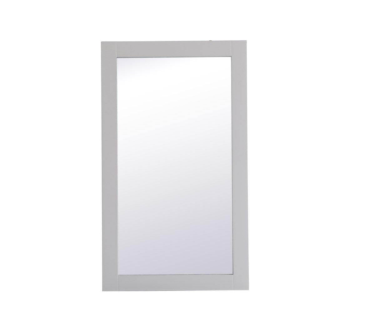 Rectangle Vanity Mirror 18 Inch In Grey by Elegant Decor