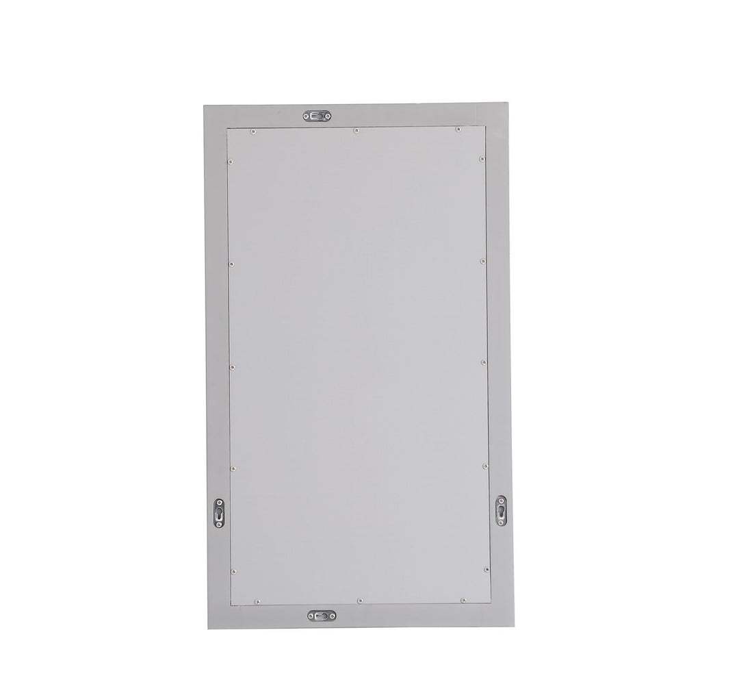 Rectangle Vanity Mirror 18 Inch In Grey