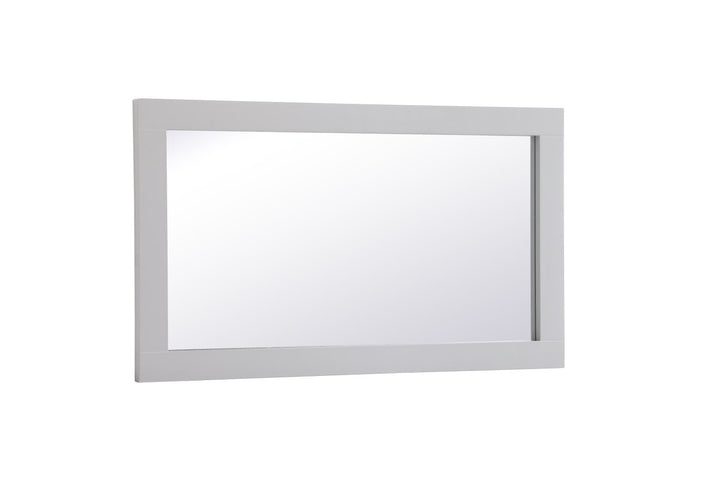 Rectangle Vanity Mirror 18 Inch In Grey