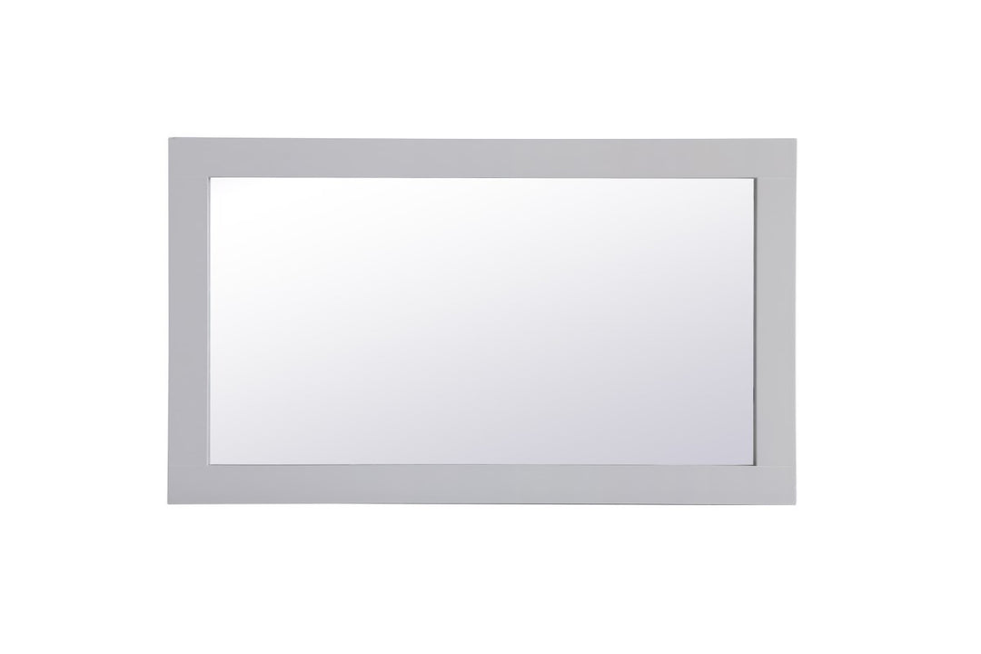 Rectangle Vanity Mirror 18 Inch In Grey