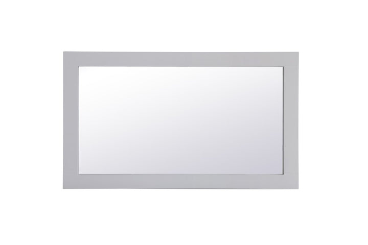 Rectangle Vanity Mirror 18 Inch In Grey