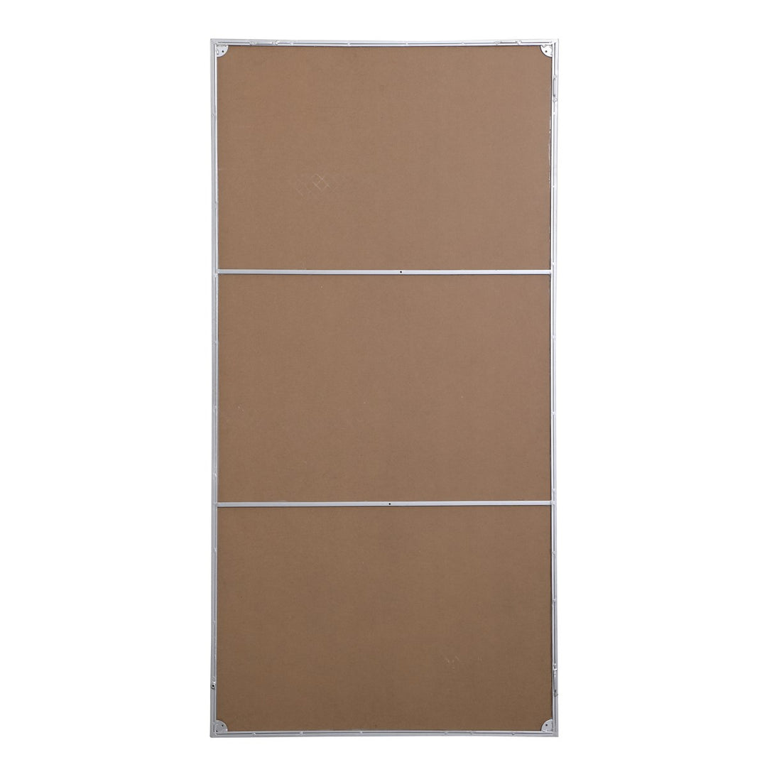 Metal Frame Rectangle Mirror 36 Inch In Silver