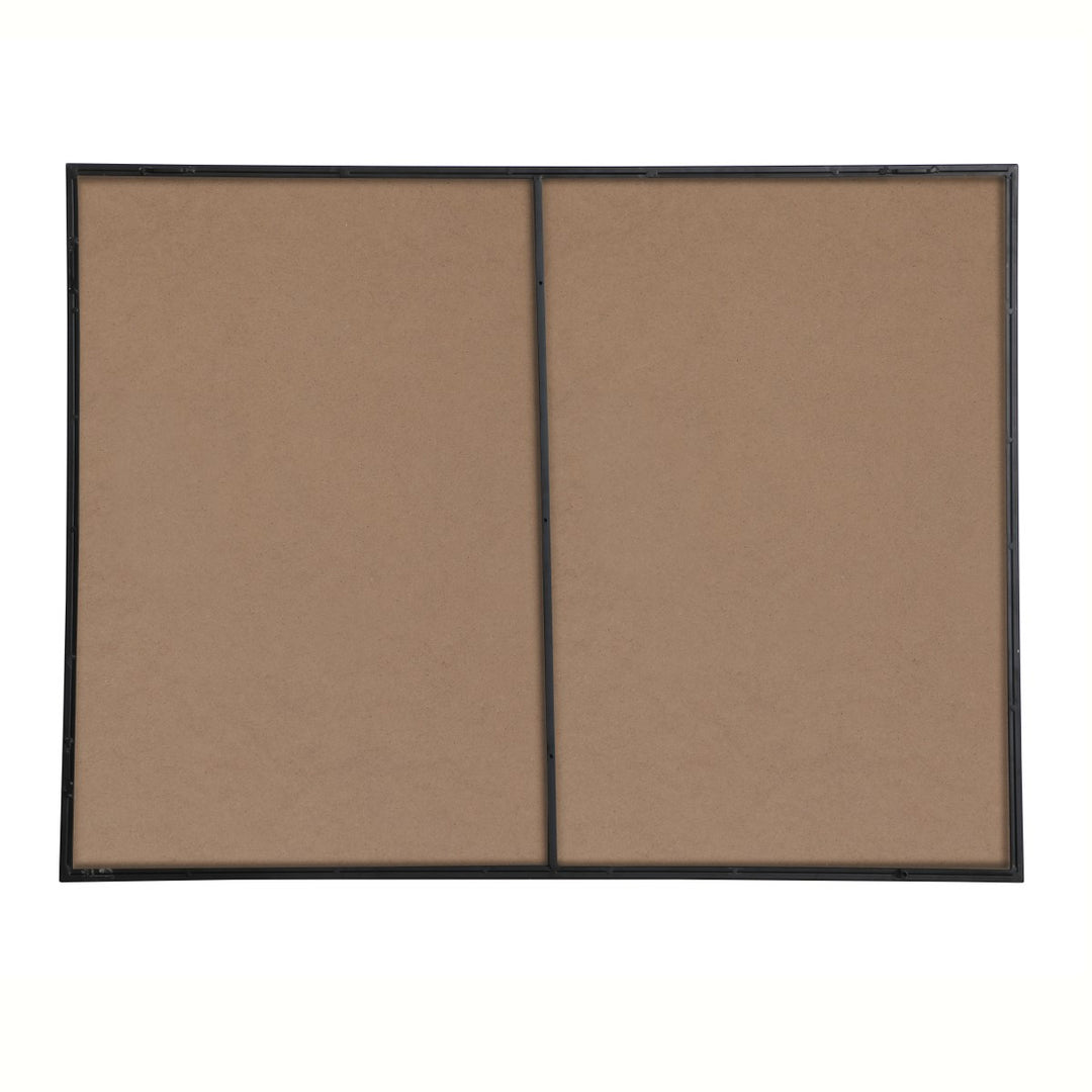 Metal Frame Rectangle Mirror 36 Inch In Black