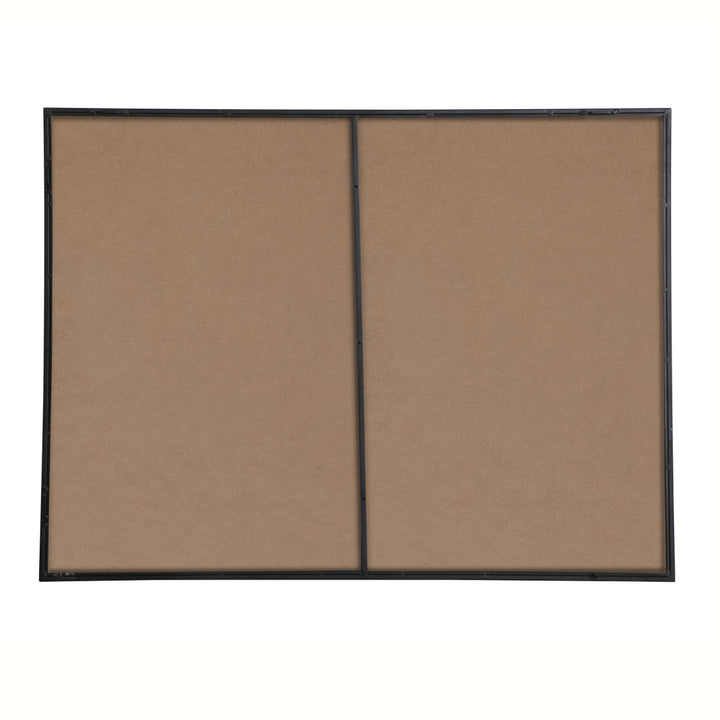 Metal Frame Rectangle Mirror 36 Inch In Black