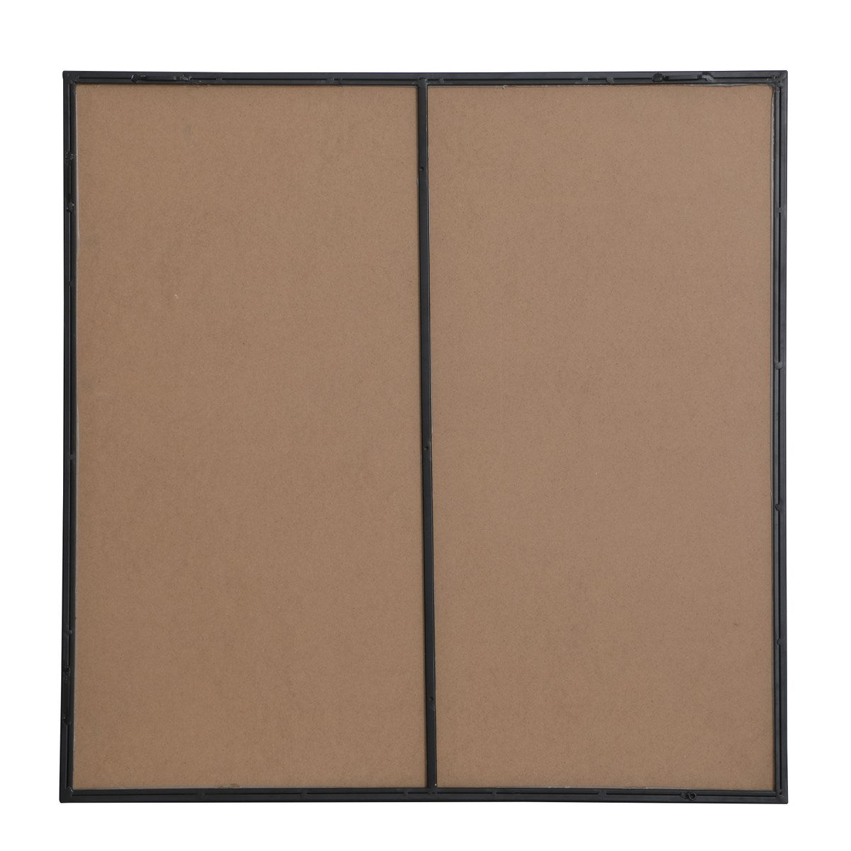 Metal Frame Square Mirror 36 Inch In Black