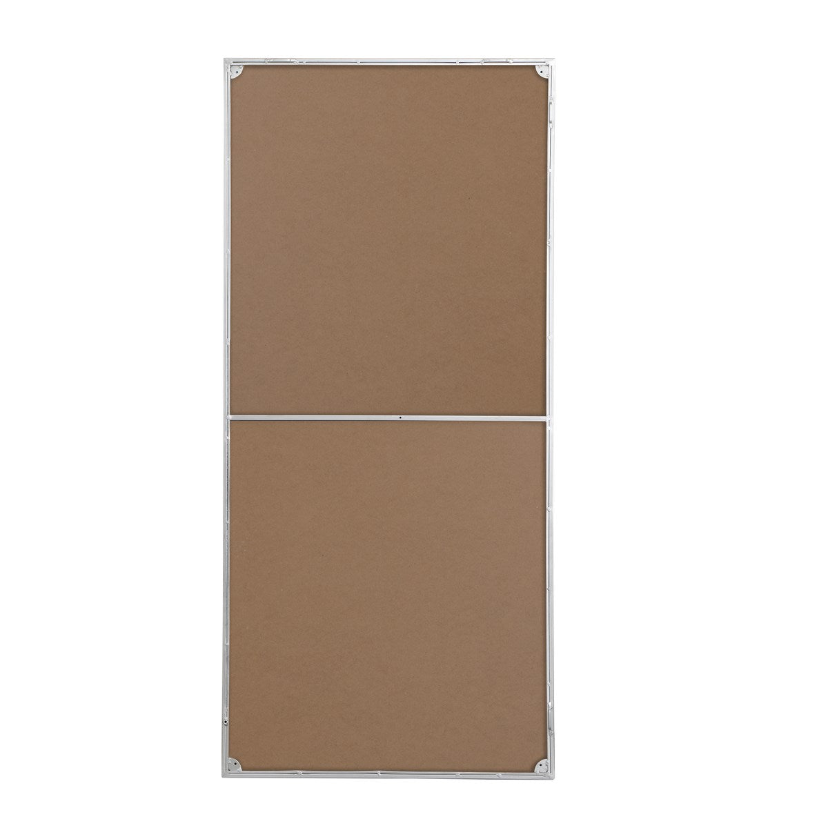 Metal Frame Rectangle Mirror 30 Inch In Silver