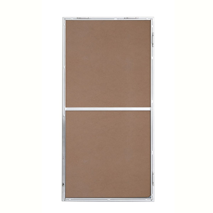 Metal Frame Rectangle Mirror 18 Inch In Silver