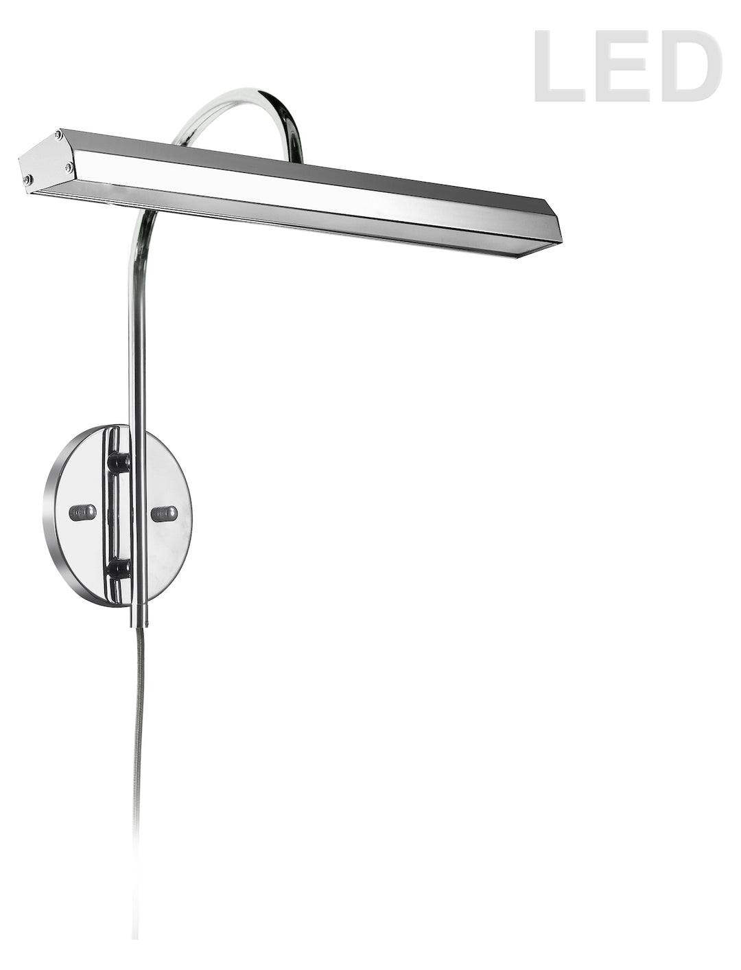24W Picture Light Polished Chrome Finish by Dainolite