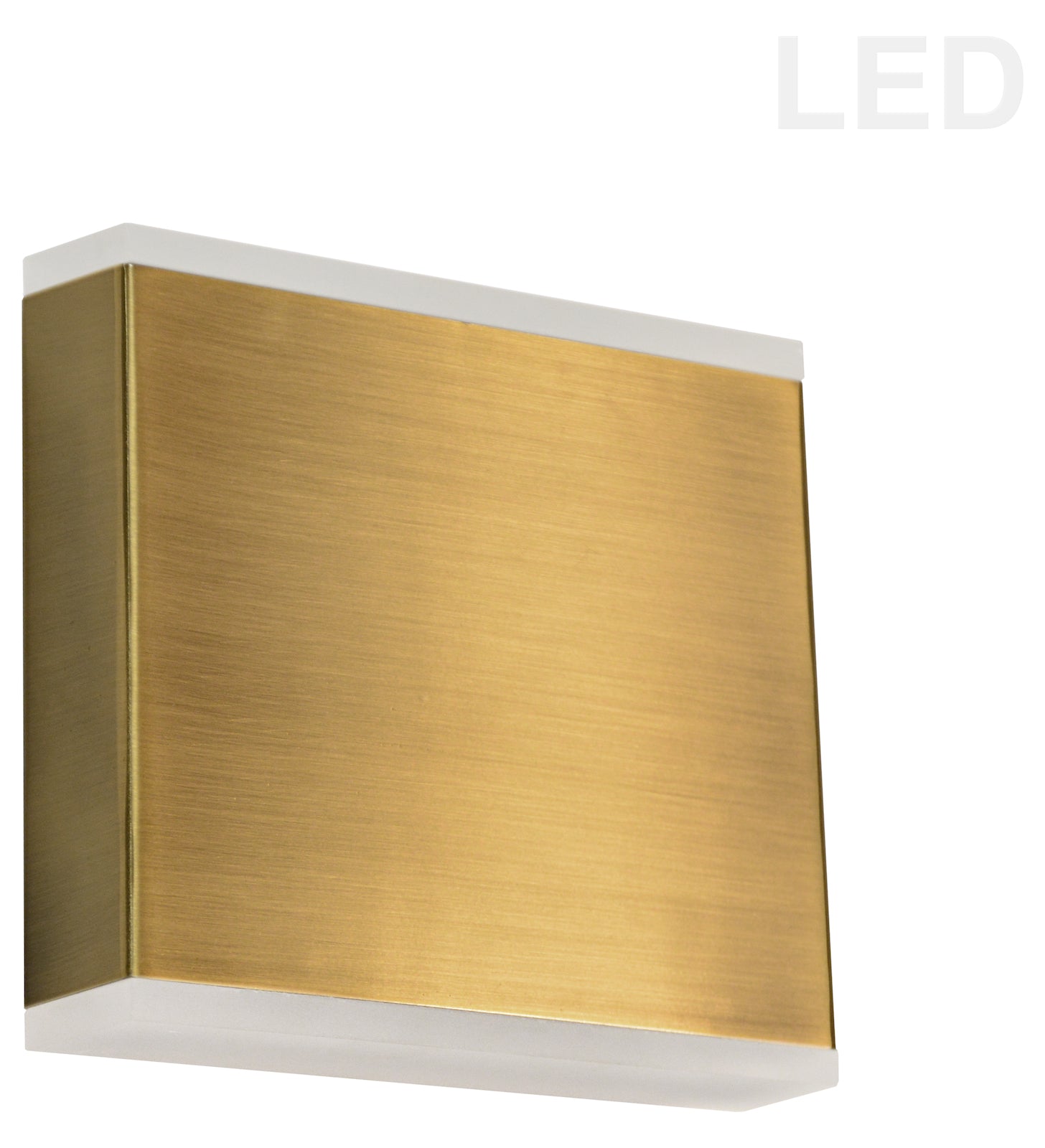 15W Wall Sconce Agb W/ Acrylic Diffuser by Dainolite
