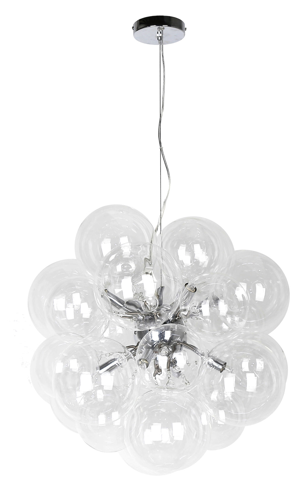 6Lt Halogen Pendant Pc W/ Clear Glass by Dainolite