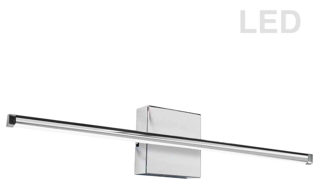 30W Wall Sconce Pc W/Wh Acrylic Diffuser by Dainolite